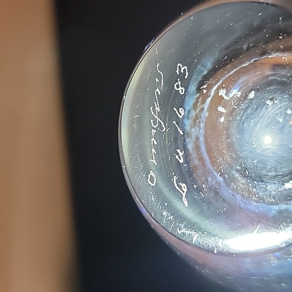 Orefors Vintage Teardrop 1683 Signed Decanter - Picture 5 of 5